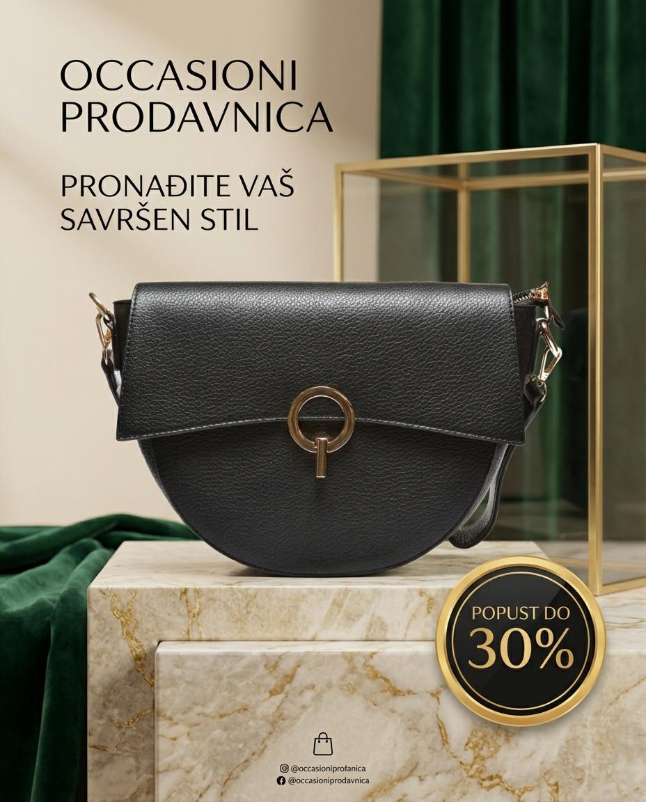ŽENSKA TORBA – T012500 CRNA
